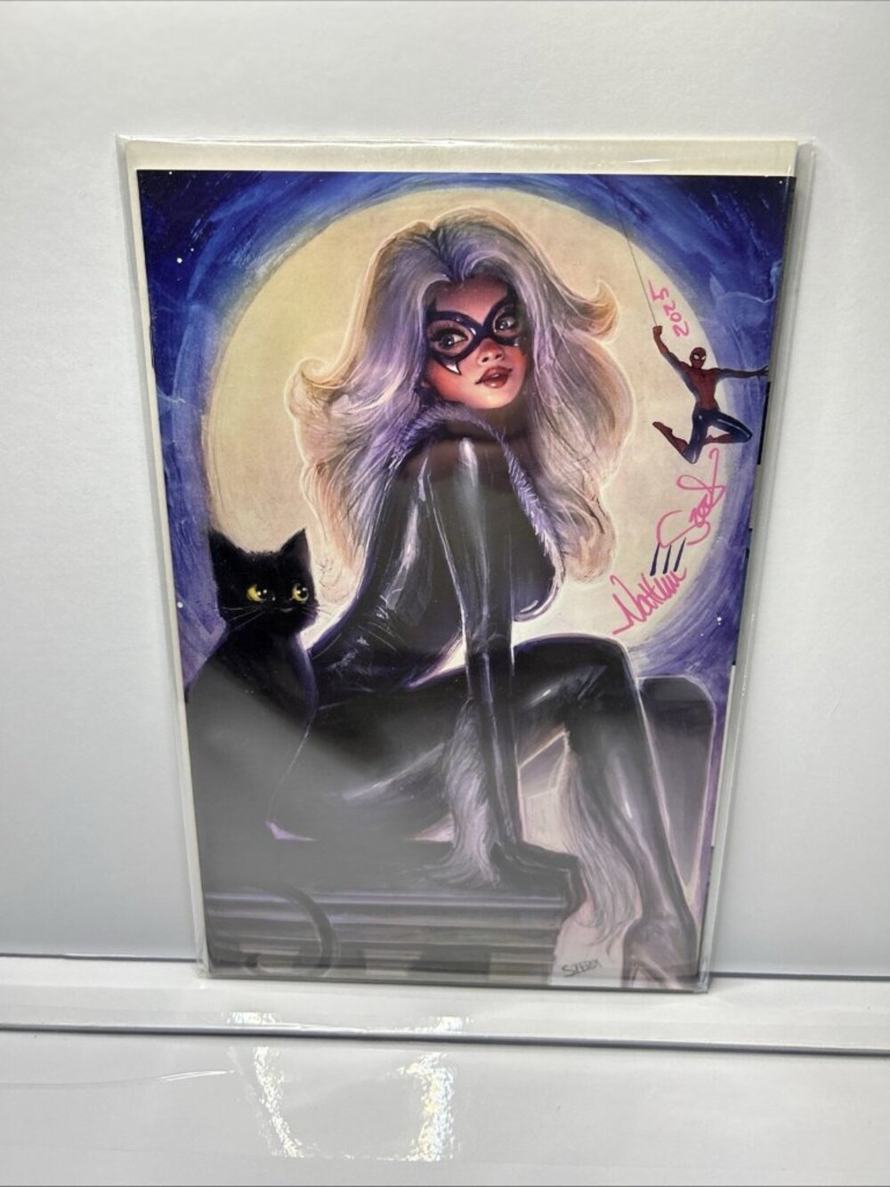 Amazing Spider-Man #1 LGCY 965 Original Cover Art Signed by Nathan Szerdy